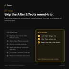 Tether – Motion Tracking Plugin for Premiere Pro